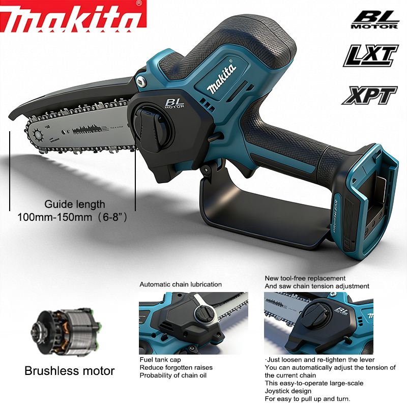Pole Saw Cordless - Makita 6 Inch Cordless Small Handheld