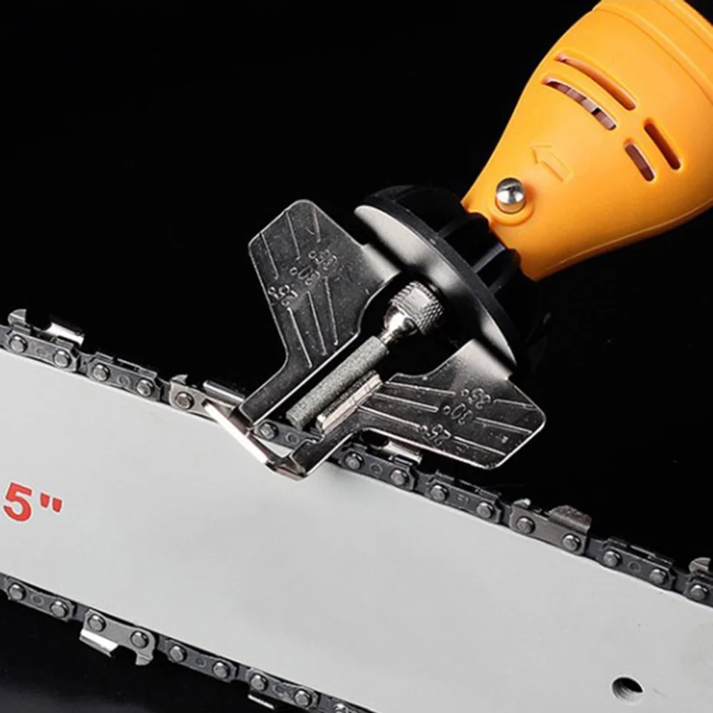 Stump Grinder Attachment - HOMEFISH Chainsaw Sharpening Attachment - Electric