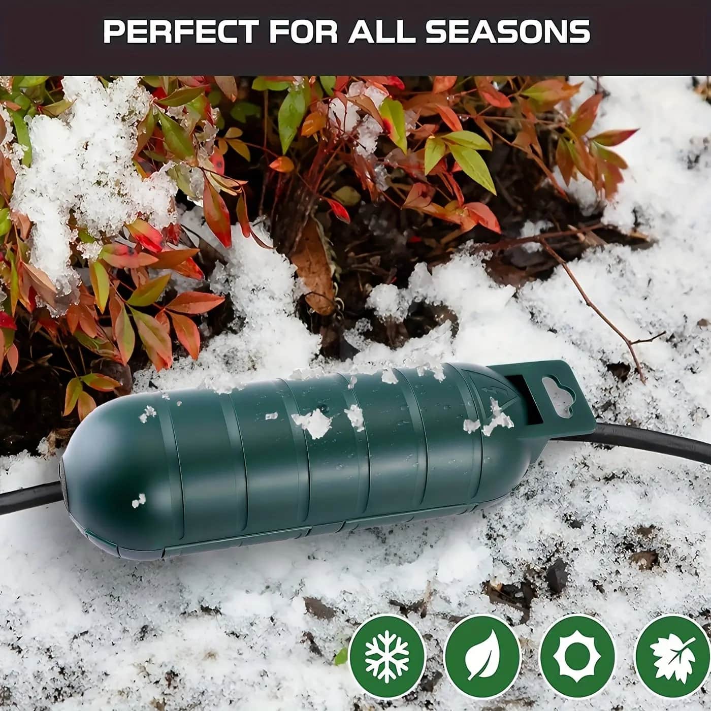 Outdoor Power Outlet Extension - Outdoor Extension Cord Sleeve Set, Waterproof
