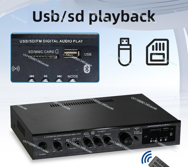 5.1 Channel High Power Amplifi - Outdoor Power Amplifier 리뷰 및 가격