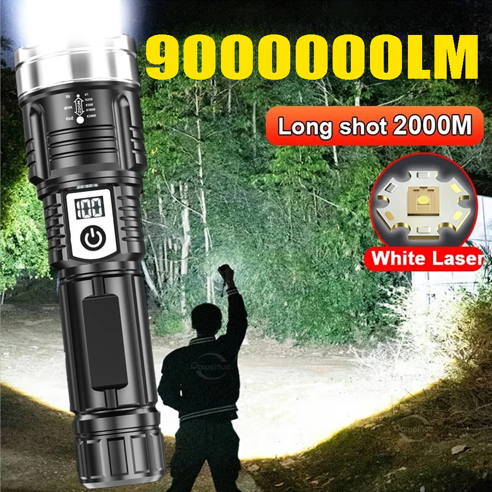 High Power 200000LM LED Flashl - Outdoor Power For Lights 리뷰 및 가격