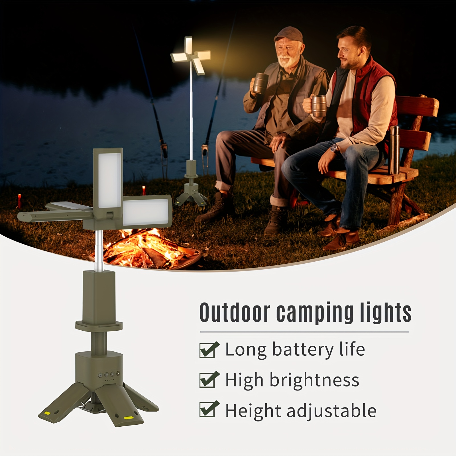 Camping Lantern, 14000mAh Rech - Outdoor Power For Lights 리뷰 및 가격