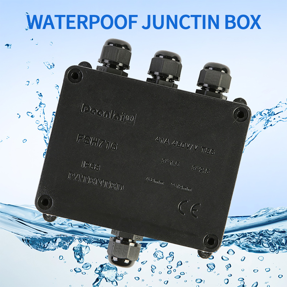 IP68 External Junction Box 4 W - Outdoor Power Cable Junction Box 리뷰 및 가격