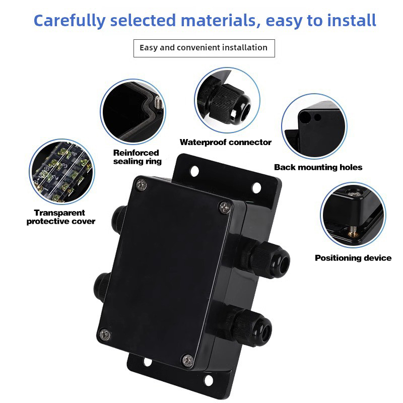 Waterproof Junction Box With T - Outdoor Power Cable Junction Box 리뷰 및 가격