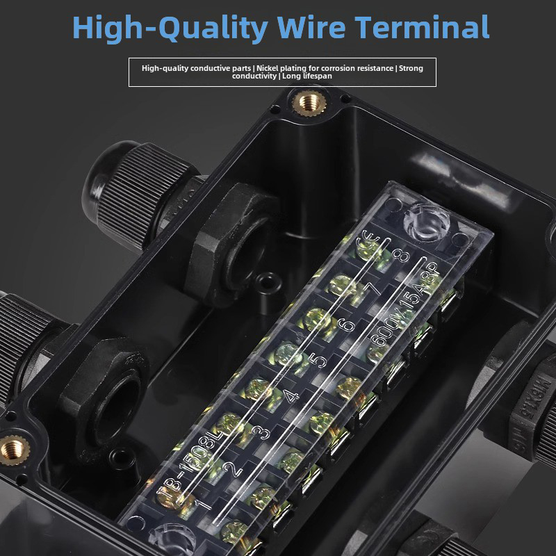 Waterproof Junction Box With T - Outdoor Power Cable Junction Box 리뷰 및 가격
