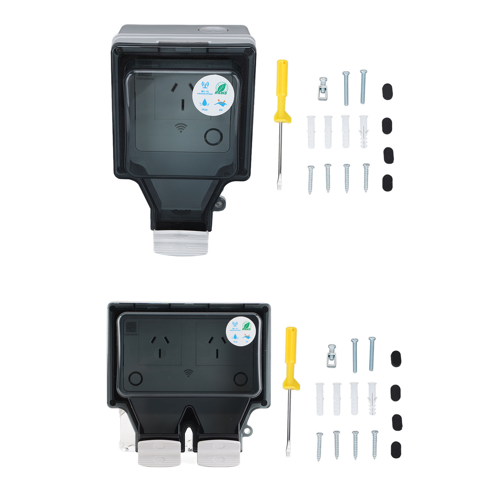 Waterproof Socket WiFi Socket  - Outdoor Power Port 리뷰 및 가격