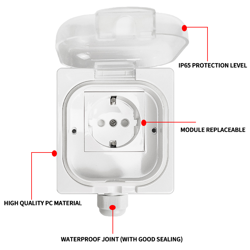 IP65 Waterproof Surface-Mount  - Outdoor Power Port 리뷰 및 가격