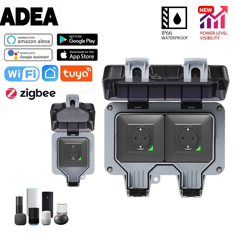AdeaTuya Zigbee Electrical Out - Outdoor Power Outlet Not Working 리뷰 및 가격