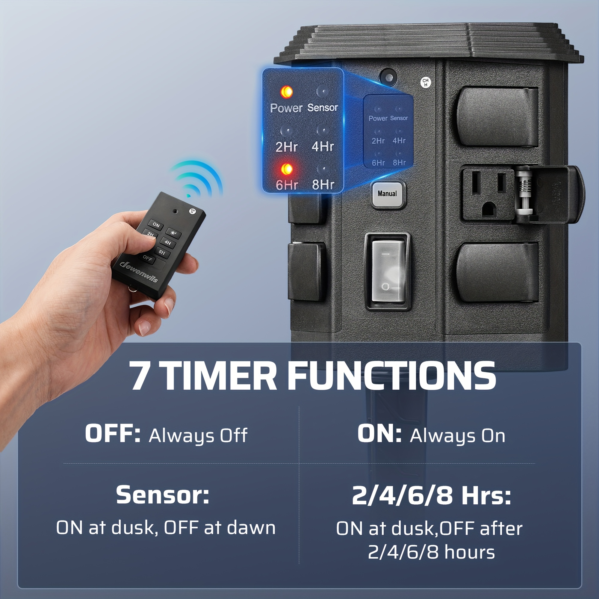 Outdoor Power Stake Timer, Out - Outdoor Power Outlet Extension 리뷰 및 가격
