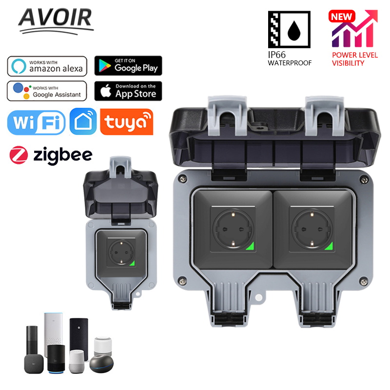 Avoir Tuya Zigbee Electrical O - Outdoor Power Outlet Not Working 리뷰 및 가격