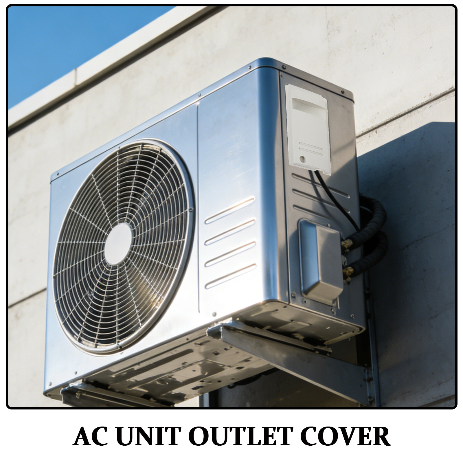 Ac Condenser Wiring Cover Univ - Outdoor Power Line Cover 리뷰 및 가격