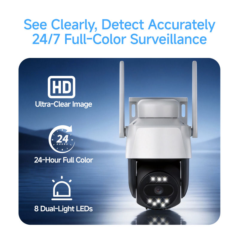 4G LTE Solar Security Camera 5 - Outdoor Power Port 리뷰 및 가격