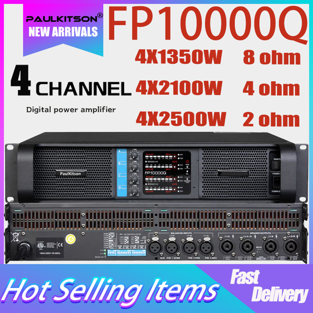 Paulkitson FP10000q 2500W 4 Ch - Outdoor Power Amplifier 리뷰 및 가격