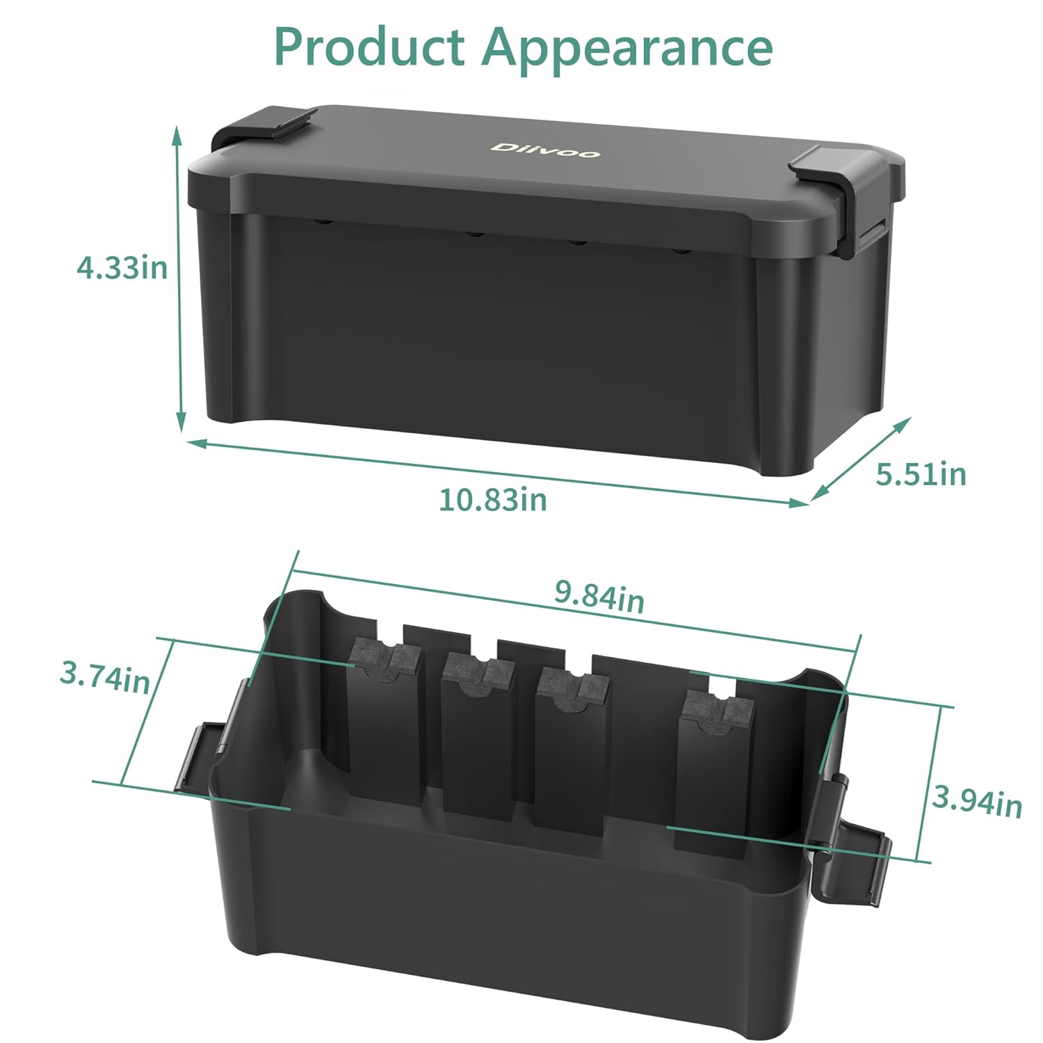 Diivoo Outdoor Waterproof Elec - Outdoor Power Outlet Extension 리뷰 및 가격