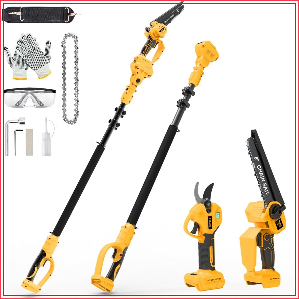 4-in-1 Cordless Pole Saw & Ele - Pole Saw Cordless 리뷰 및 가격
