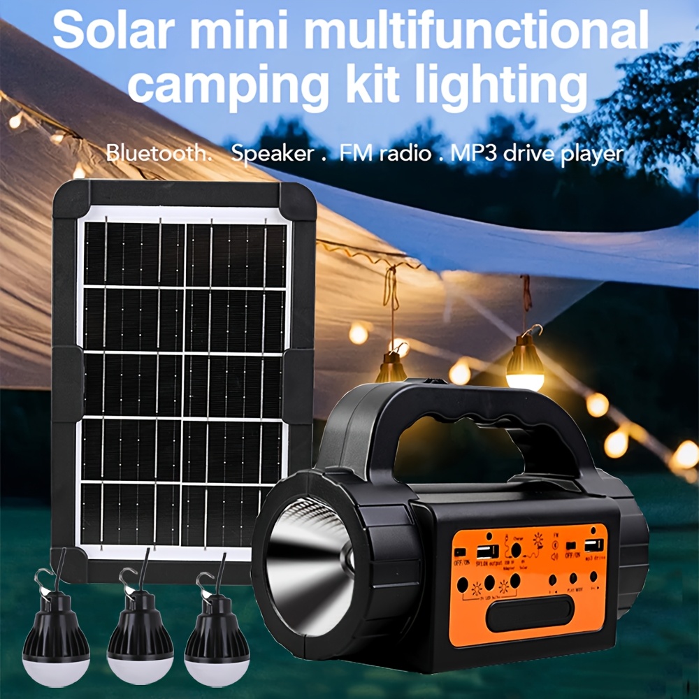 Solar Rechargeable Camping Lig - Outdoor Power For Lights 리뷰 및 가격