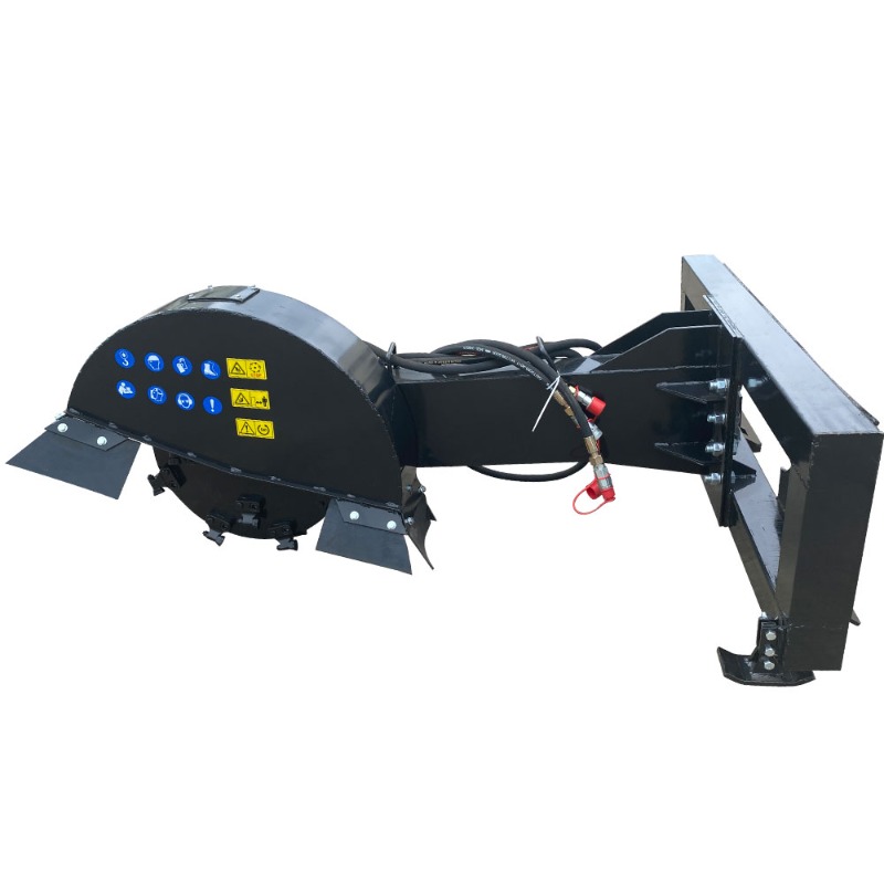 Stump grinder attached to a sk - Stump Grinder Attachment 리뷰 및 가격