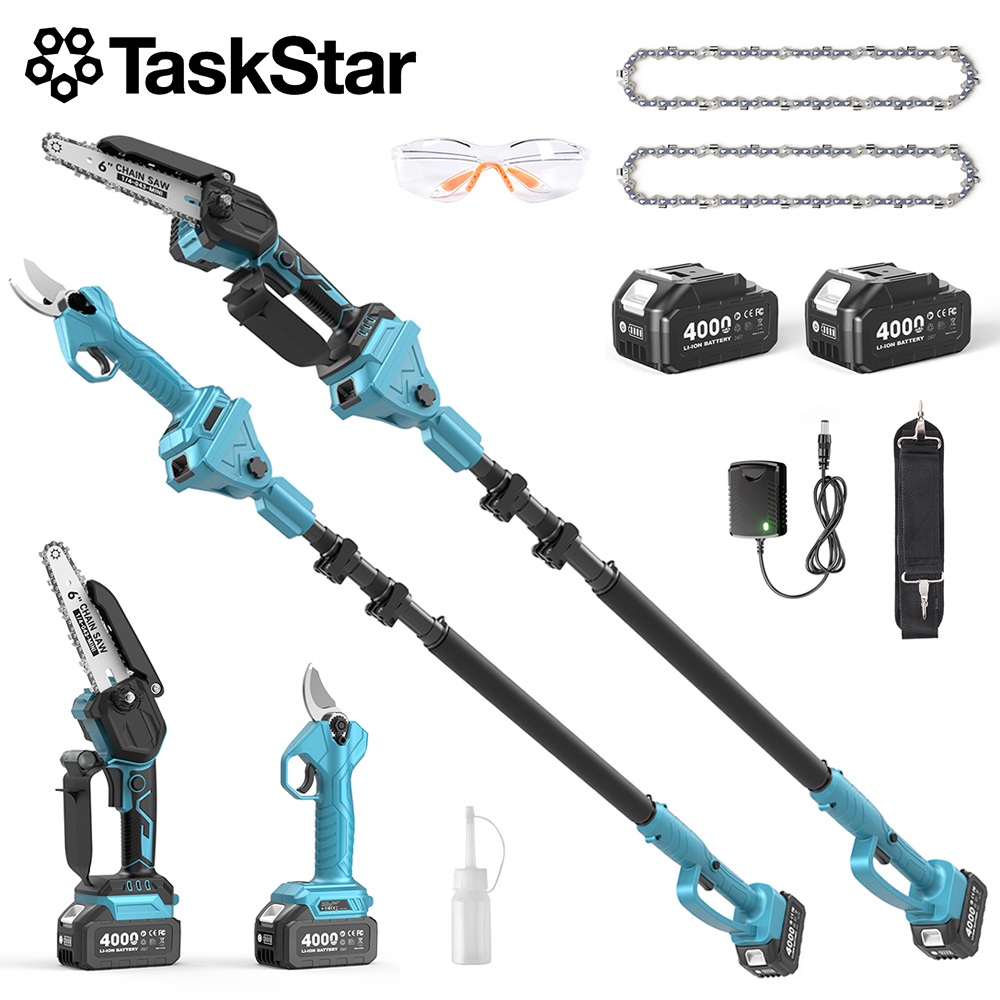 TaskStar 4-in-1 Garden Power T - Pole Saw Cordless 리뷰 및 가격