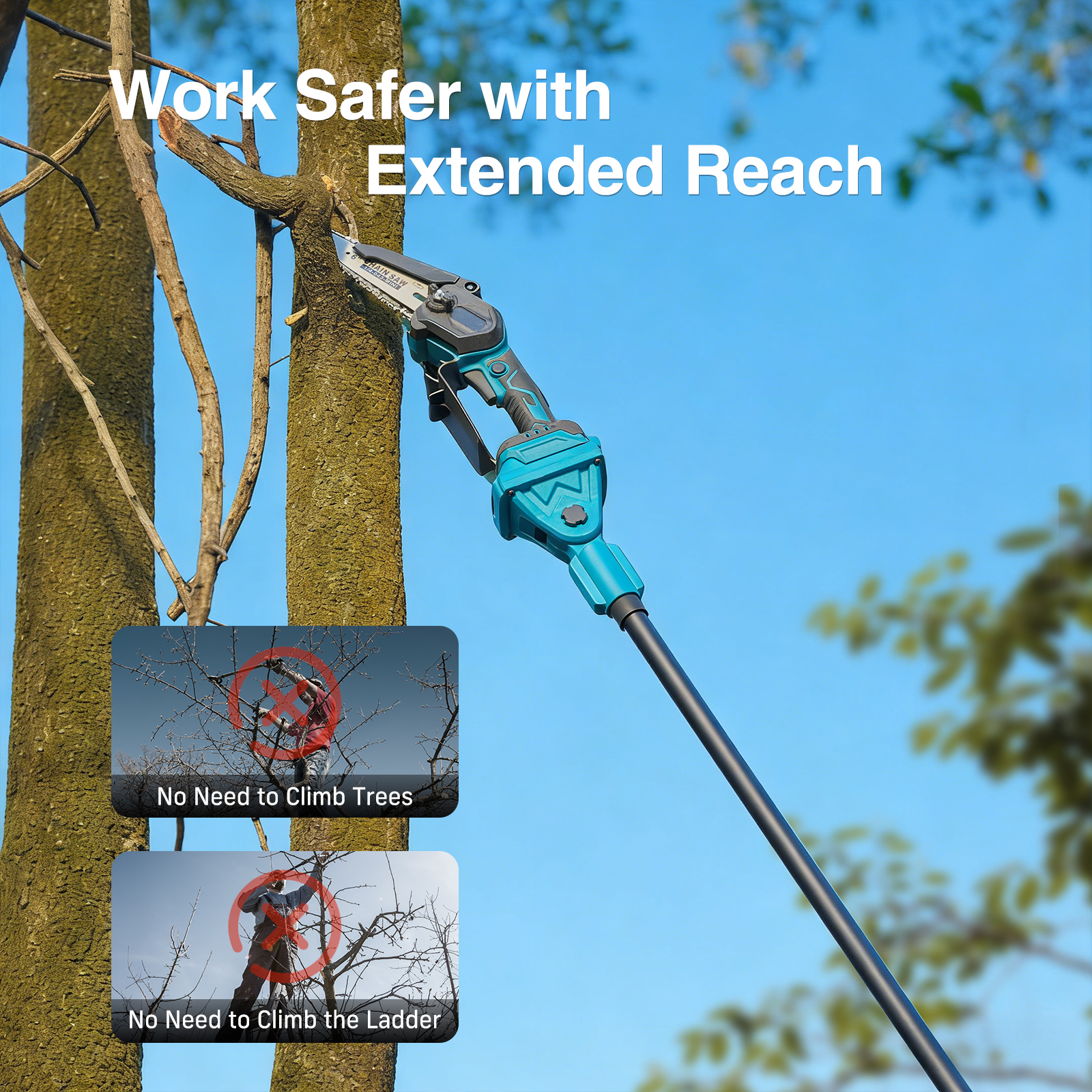 TaskStar 4-in-1 Garden Power T - Pole Saw Cordless 리뷰 및 가격