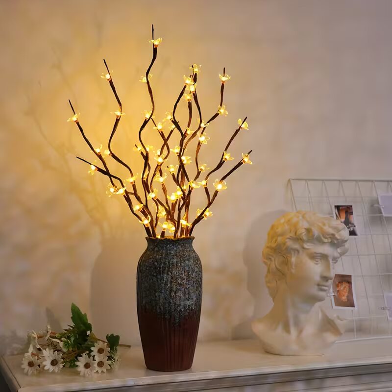 1/2PC 20LED Cherry Blossom Tre - Outdoor Power For Lights 리뷰 및 가격