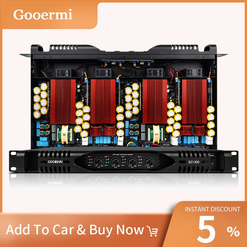 Gooermi DE2300 1U 4-Channel Di - Outdoor Power Amplifier 리뷰 및 가격