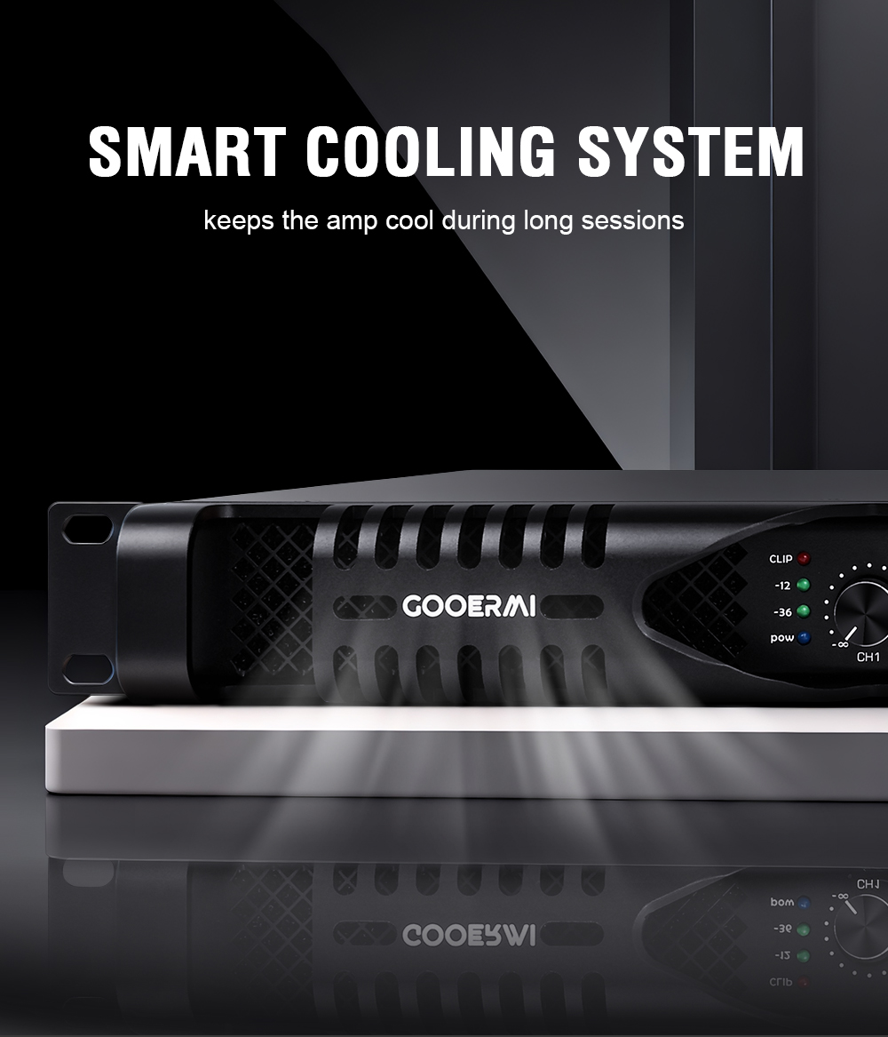 Gooermi DE2300 1U 4-Channel Di - Outdoor Power Amplifier 리뷰 및 가격
