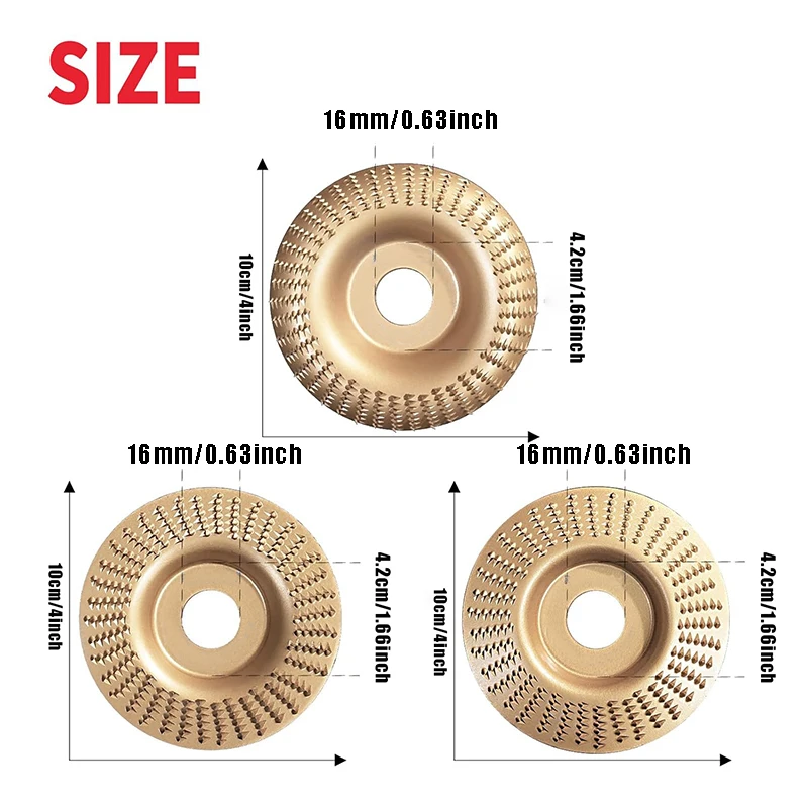 XMSJ 3PCS Wood Carving Disc fo - Stump Grinder Attachment 리뷰 및 가격