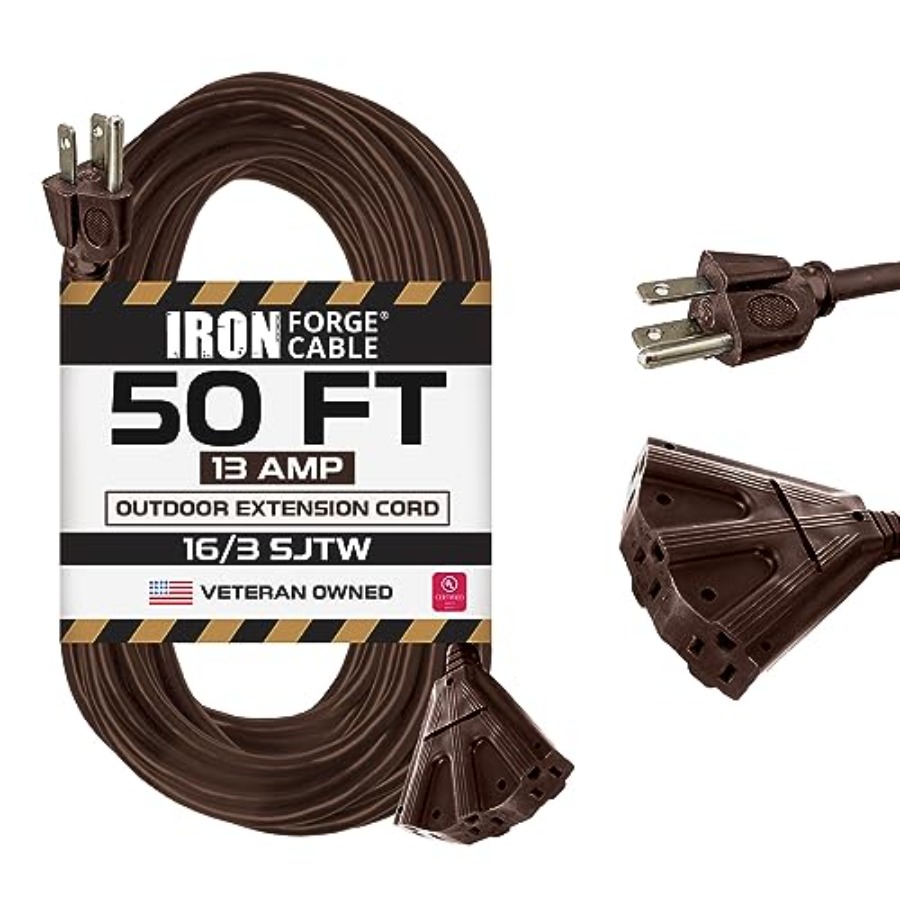 50Feet Outdoor Extension Cord  - Outdoor Power Outlet Extension 리뷰 및 가격