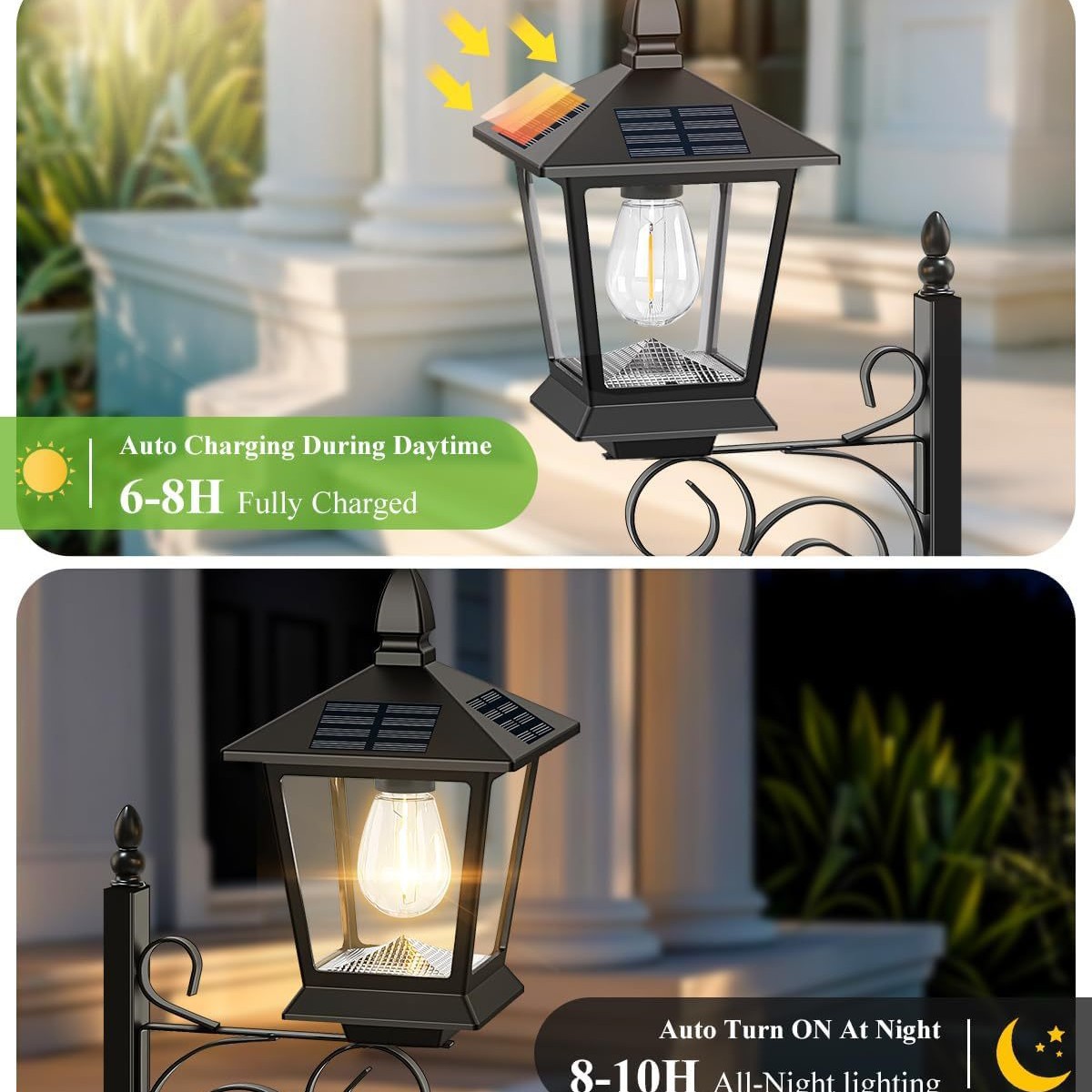 Solar Powered 2-in-1 Flower Po - Outdoor Power For Lights 리뷰 및 가격
