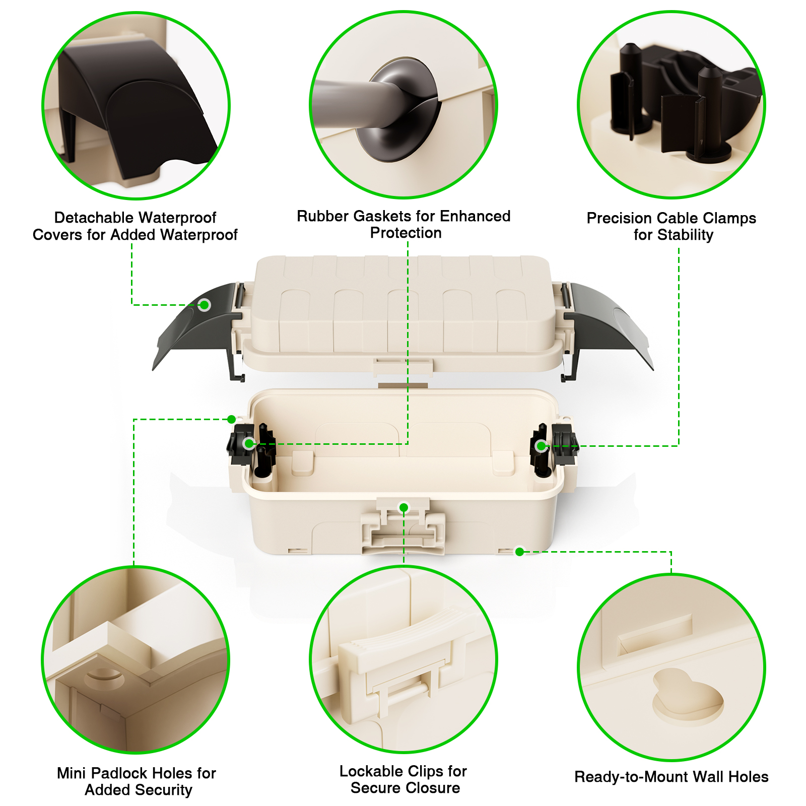 Outdoor Junction Box Large 32x - Outdoor Power Cable Junction Box 리뷰 및 가격