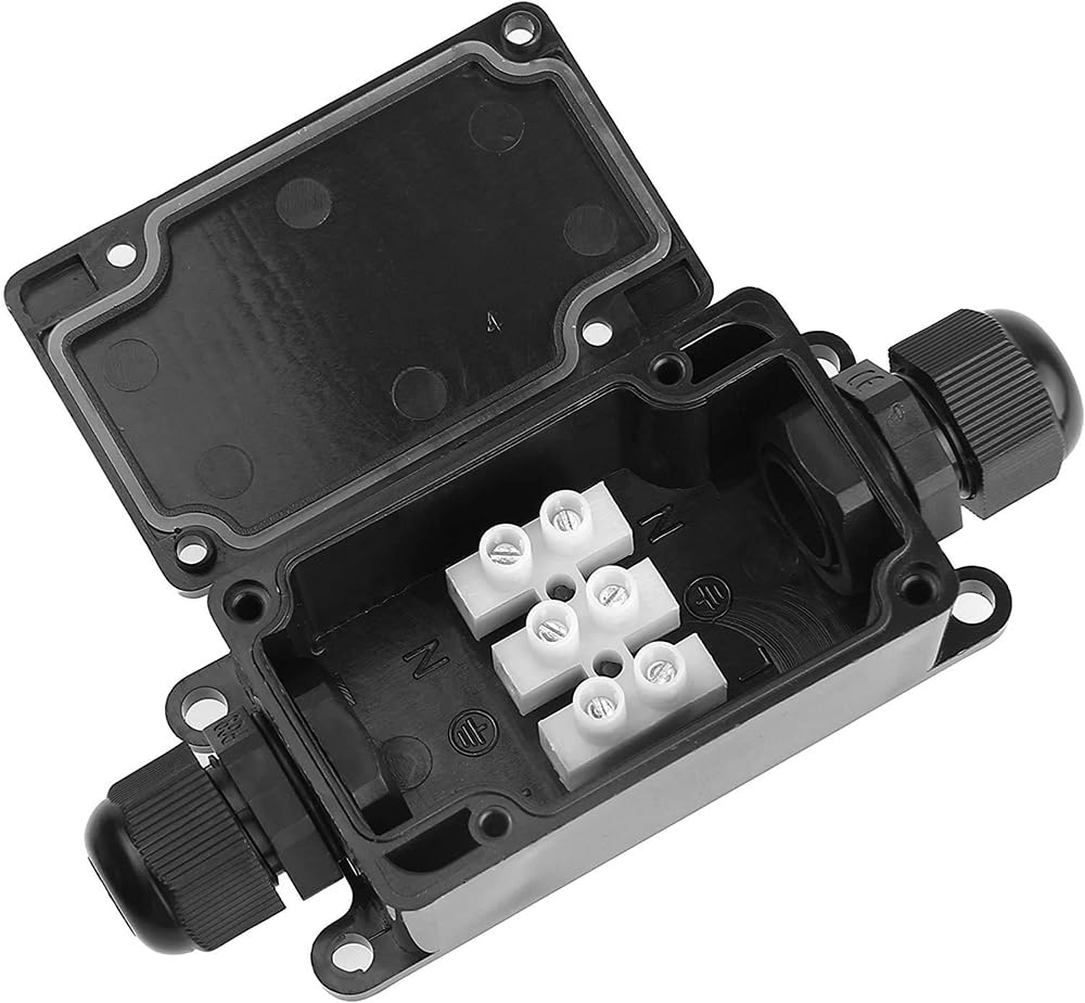 3pcs 2Way IP65 Waterproof Outd - Outdoor Power Cable Junction Box 리뷰 및 가격
