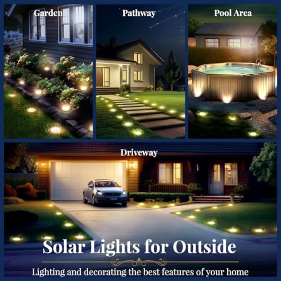 Solar Ground Lights Solar Ligh - Outdoor Power For Lights 리뷰 및 가격