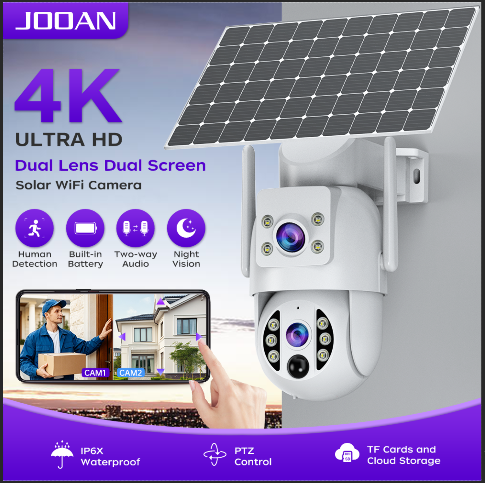 JOOAN 4K Outdoor Wireless WiFi - Outdoor Power Port 리뷰 및 가격