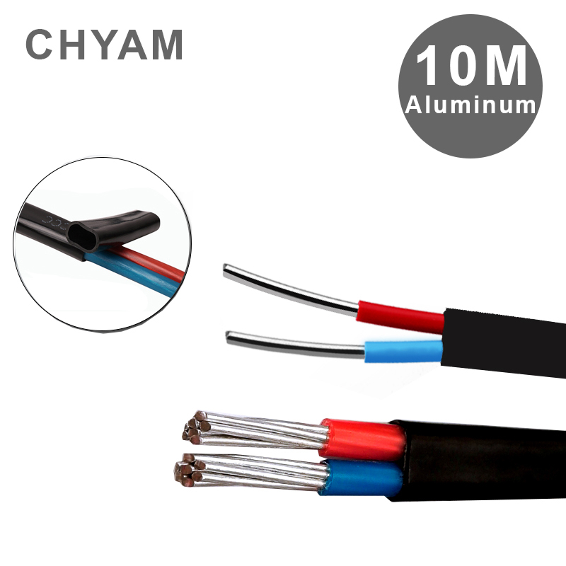 10 Meters Aluminum Wire Black  - Outdoor Power Line Cover 리뷰 및 가격
