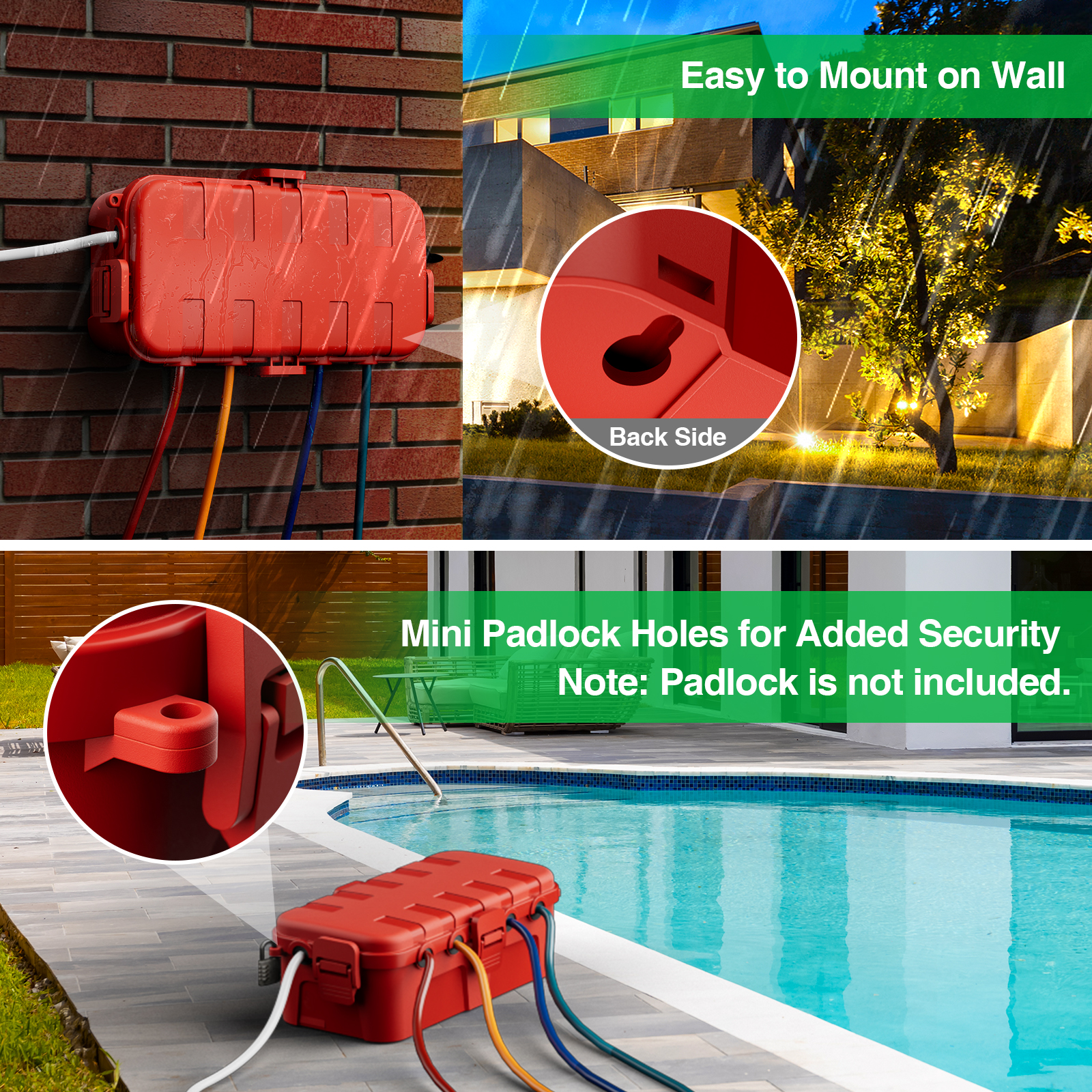 Outdoor Electrical Box Waterpr - Outdoor Power Outlet Extension 리뷰 및 가격