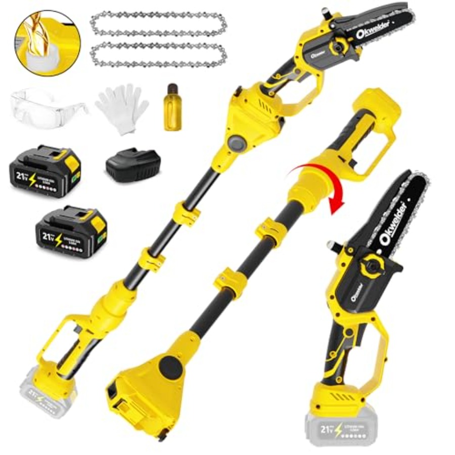 Tree trimming pole saw, alumin - Pole Saw Cordless 리뷰 및 가격