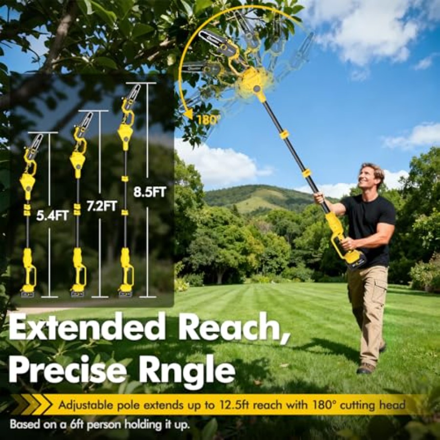 Tree trimming pole saw, alumin - Pole Saw Cordless 리뷰 및 가격
